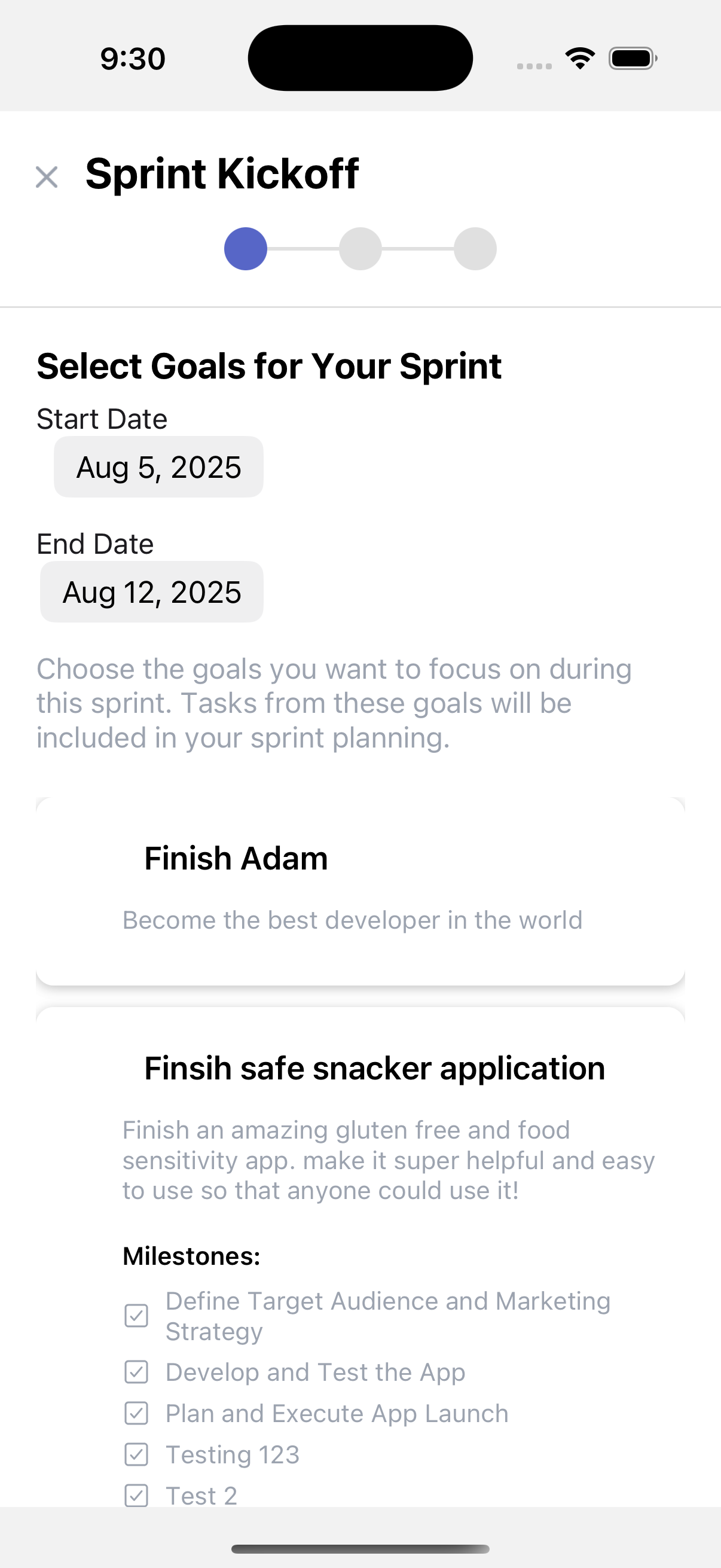 Adam AI Chat Assistant